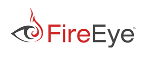 A photo of FireEye logo